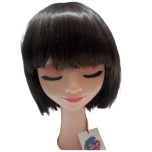 Lydell Bob Wig with Straight Bangs Color #6 Women